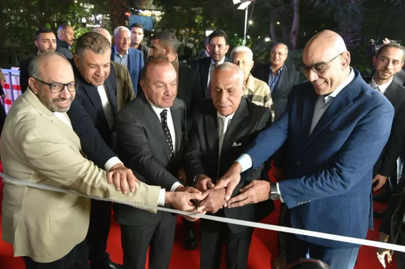 حسين لبيب في افتتاح متحف الزمالك